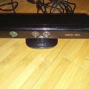 XBOX 360 kinect with kinect adventures.